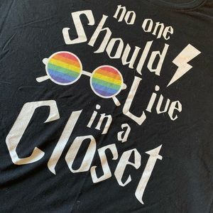Black Pride Harry Potter T-Shirt